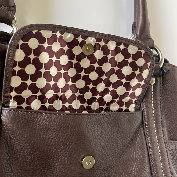 Piazza Womens Beautiful Leather Brown Handbag/Shoulder bag - Picture 9 of 16